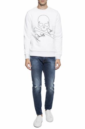 'thommer' jeans with holes, zdjęcie 2 'thommer' jeans with holes od Diesel